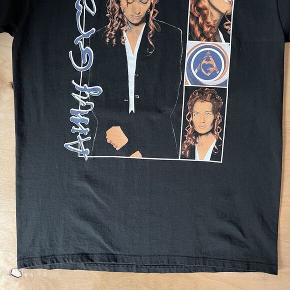 Vintage Amy Grant Shirt XL Black 90s Music House of Love Tour Country Art - Picture 4 of 7